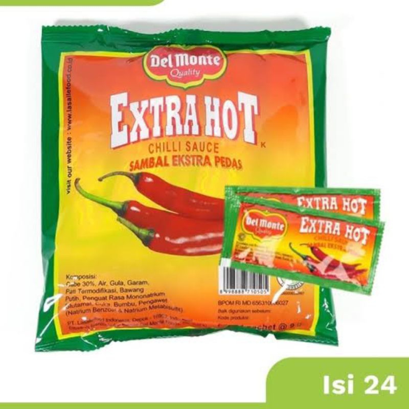 

Saos sambal delmonte sachet