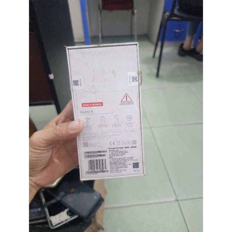 

dus redmi 9 box redmi 9 original copotan kardus redmi 9