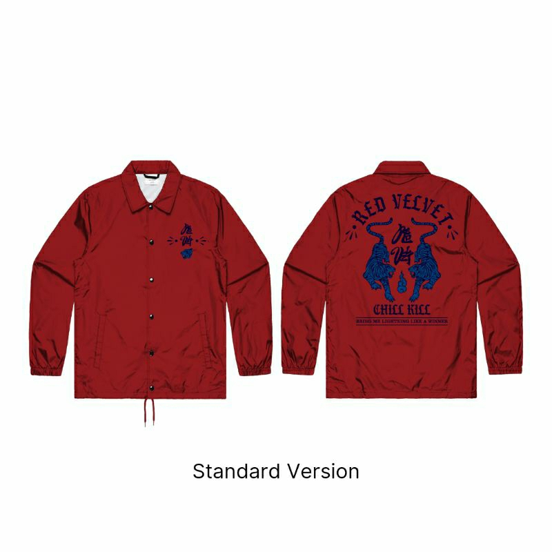 Red Velvet "Chill Kill" Coach Jacket
