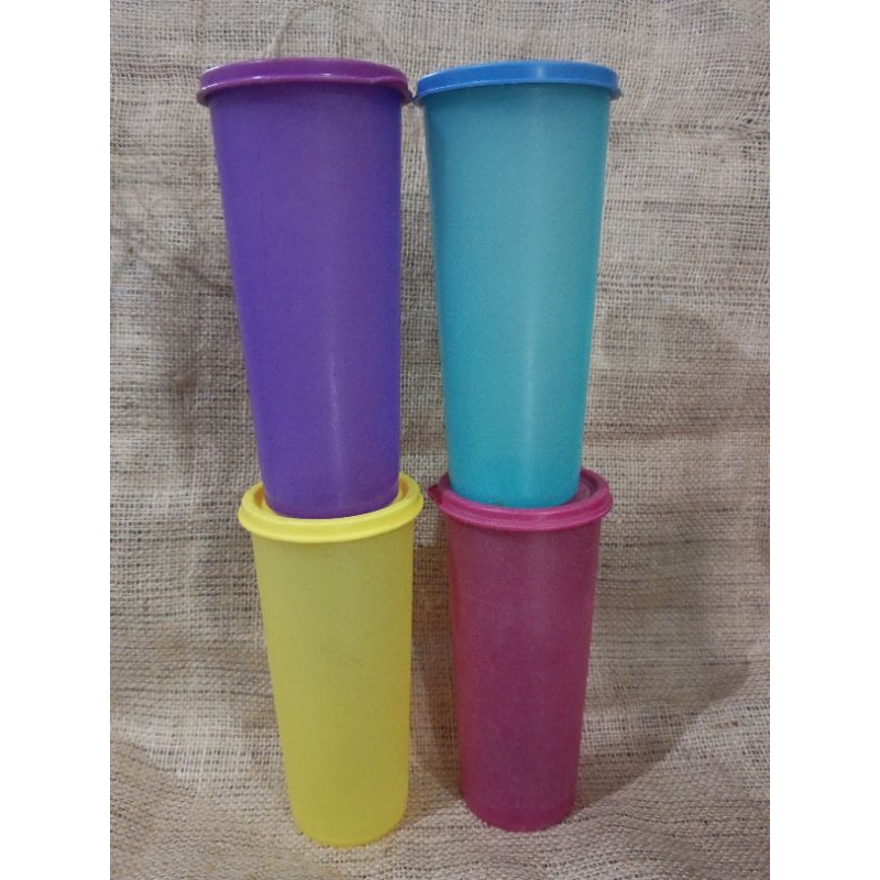 Gelas tertutup Giant Tumbler 470ml Tupperware ORI seken mantan PL