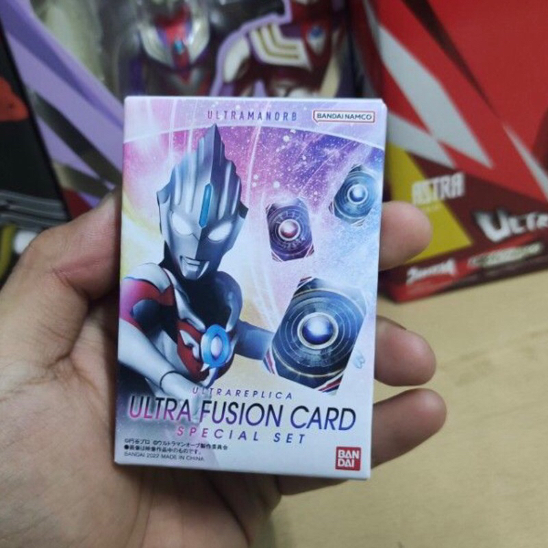 Ultra Replica Ultraman Orb Card Dx Ultrareplica Special Set