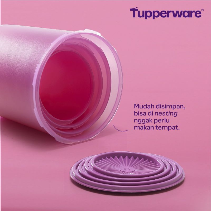 Deco canister Tupperware