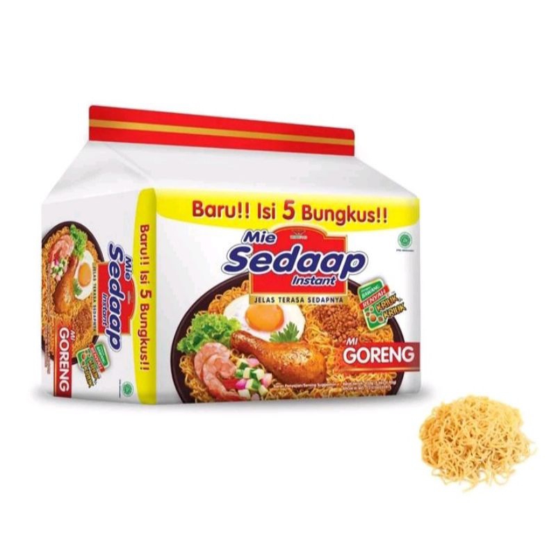 

Mie Sedaap Goreng Isi 5 x 75gr