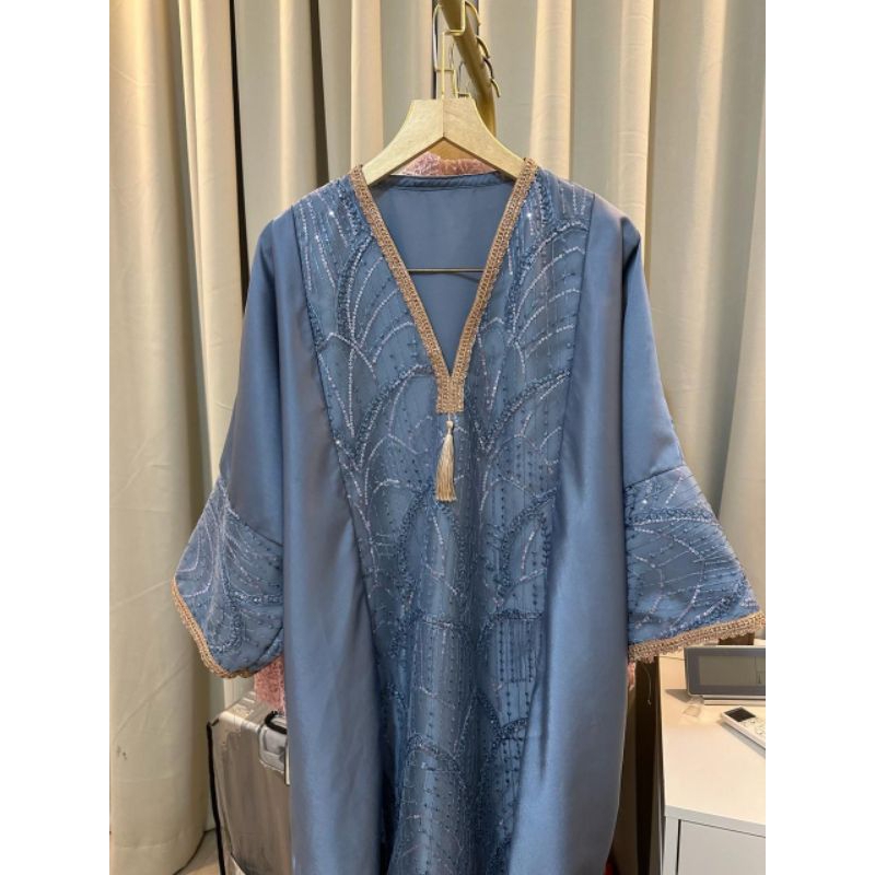 Kaftan Arabian 13 / Gamis Hitam / Dress Hitam / Gamis Arab / Abaya Arab