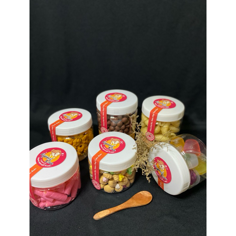 

SNACK Lebaran Idul fitri Toples kecil ( 300-400ml )