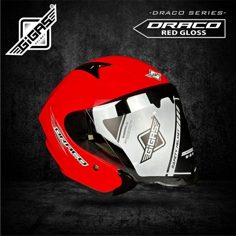 HELM GIGAS DRACO SIGNATURE RED GLOSS