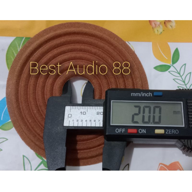 Demper speaker 4 5 inch 4inch 5inch diameter 9cm voice 20mm