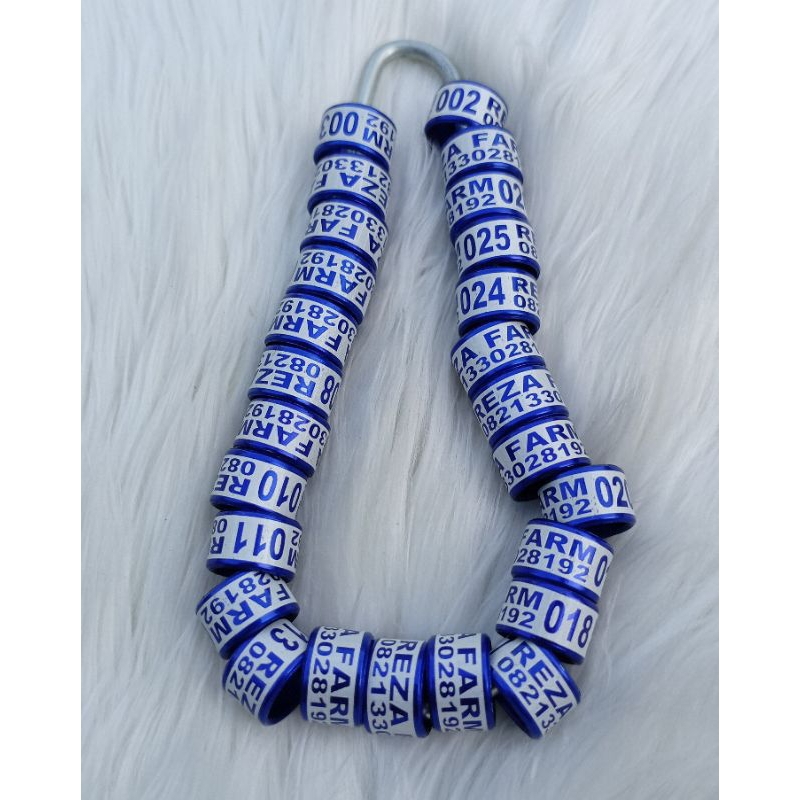 RING WINER (PESAN NAMA) BURUNG KENARI MURAI PERKUTUT LOVE BIRD DERKUKU PUTER MERPATI DLL