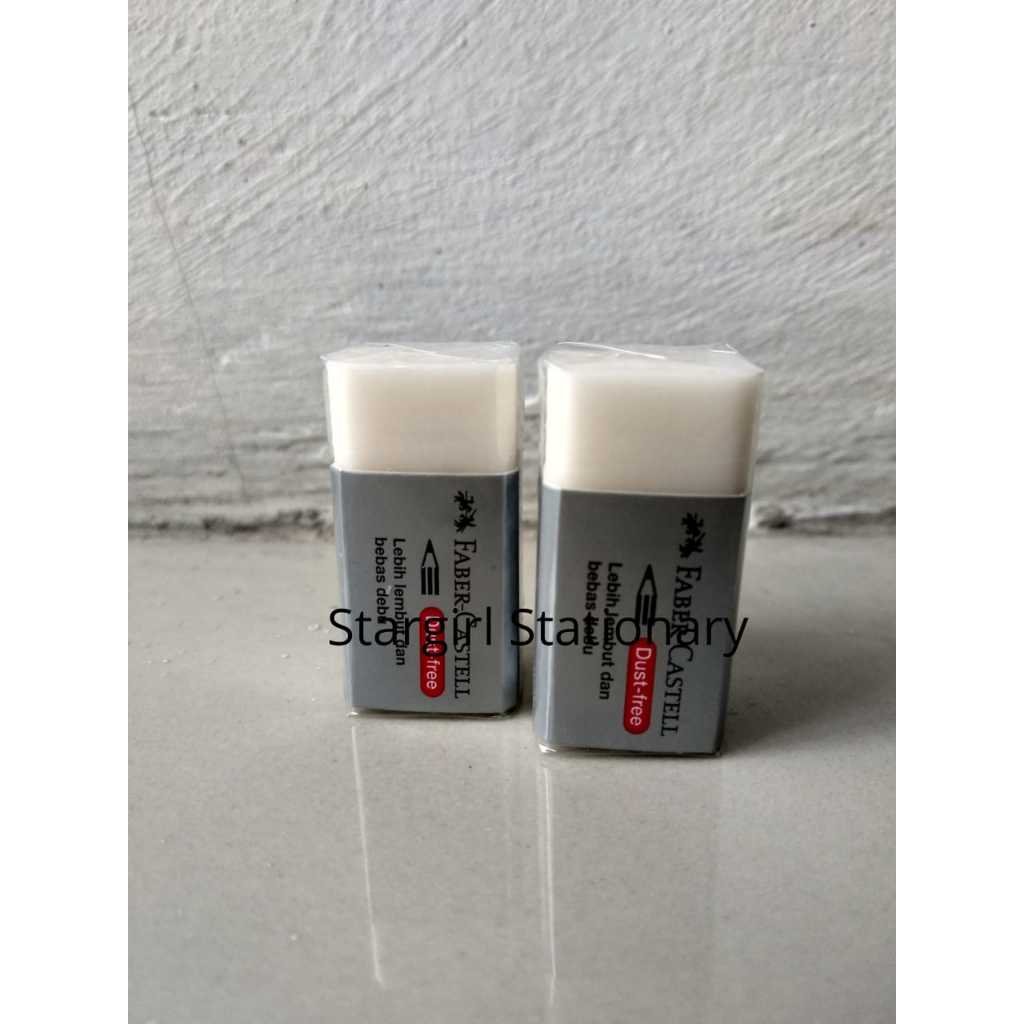 

Penghapus Faber Castell / Stip White Dust Free / Eraser Small White / Tersedia Harga Grosir