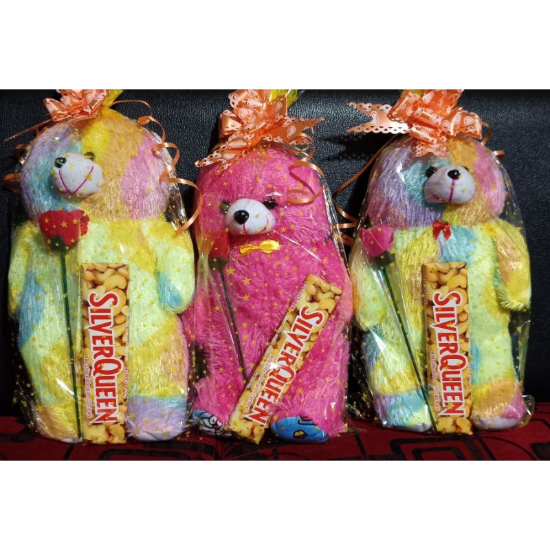 

Parsel Boneka Coklat Bunga / Hampers Boneka Coklat Murah