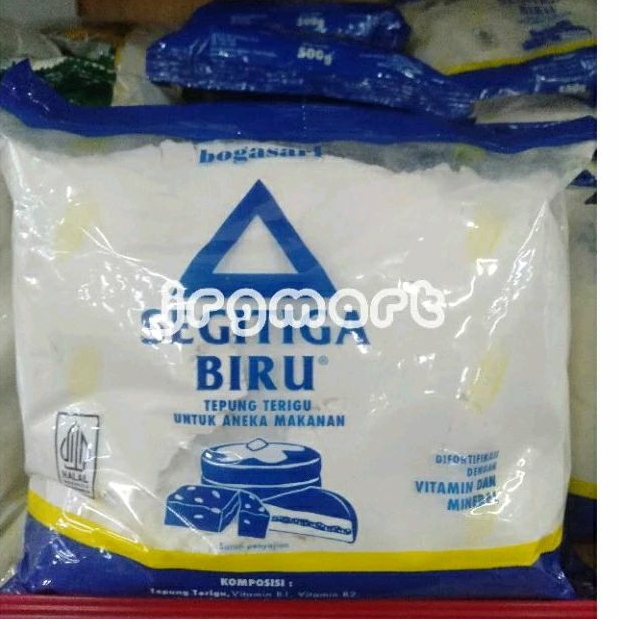 

TERIGU SEGITIGA BIRU 500 GR