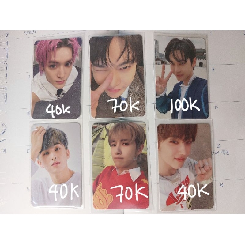 Photocard official jisung beatbox renjun vending machine mark sg21 doyoung taeyong fact check smini btfm