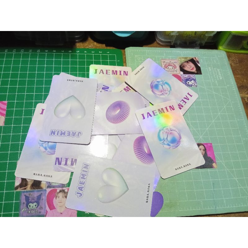 lomo hologram nct dream[ jaemin & chenle ] (read desk)