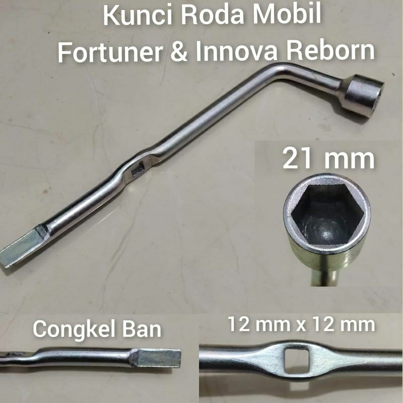 Kunci Roda Mobil Toyota Fortuner & Kijang Innova Reborn