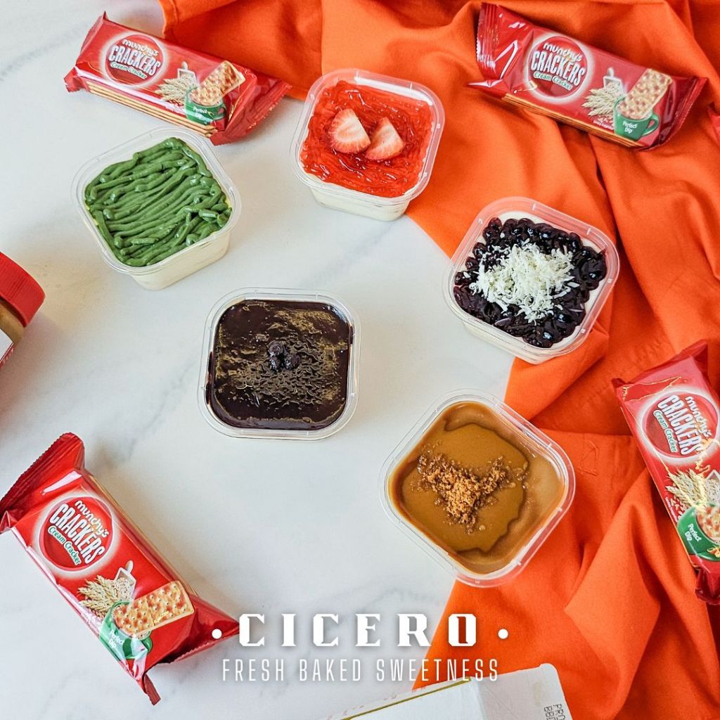 

Cicero's Cheesecuit - Kue Cream Cheese dan Biskuit - 150 ml