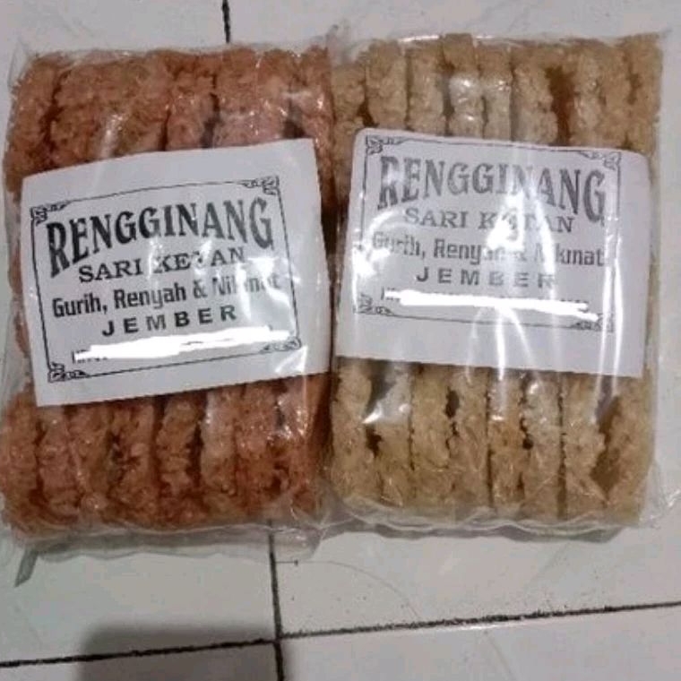 

1BUNGKUS RENGGINANG JUMBO KETAN ASLI UKURAN BESAR - RENGINANG RASA BAWANG - TERASI / TRASI - JAJANAN TEMPO DULU