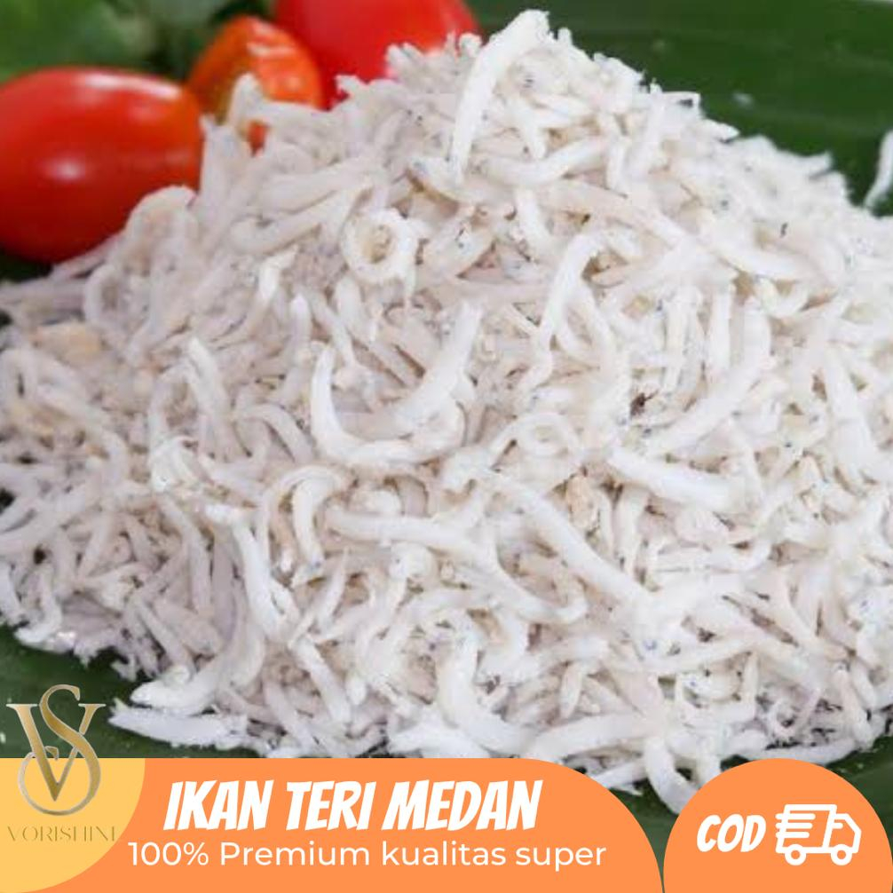 

Ikan Teri Nasi Medan 250gr dan 500gr kualitas super premium grade A bagus asli termurah