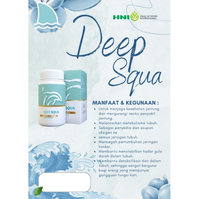 DEEP SQUA HNI/ MINYAK HATI IKAN HIU ORIGINAL