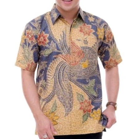 Kemeja Batik Tulis Pria / Baju Batik Tulis Pria Lengan Pendek Motif Terbaru Kalem dan Elegan Kain Ka