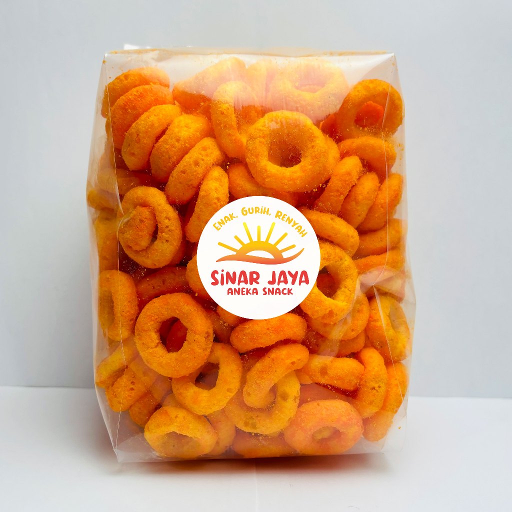 

SNACK CHEESE RING RASA KEJU 250 Gram/ SNACK KILOAN/ SNACK MURAH