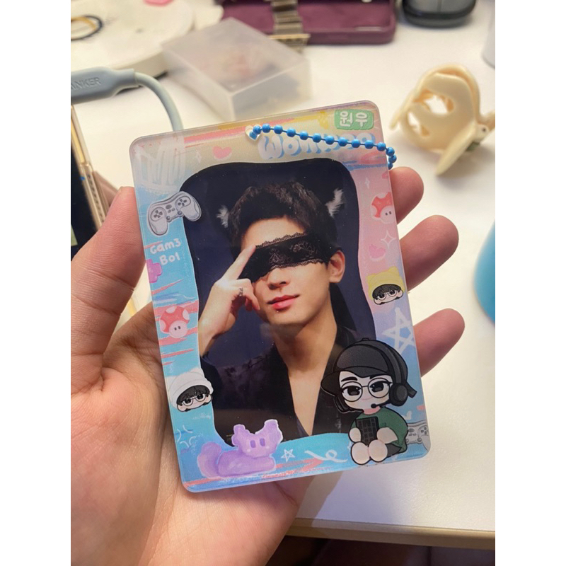 [PRELOVED] Photo Card Holder (PC) Wonwoo GAME BOI