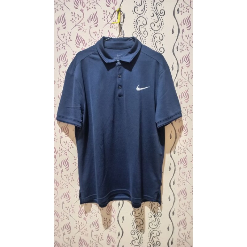 polo shirt Nike dri fit navy