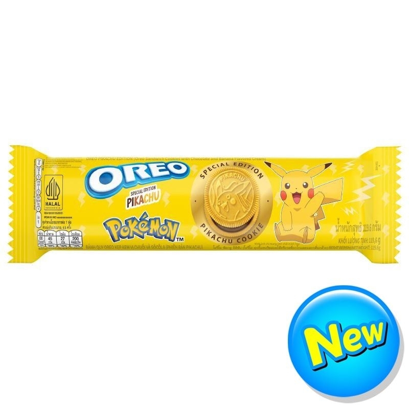 

Oreo Pokemon pikachu - Special Edition impor