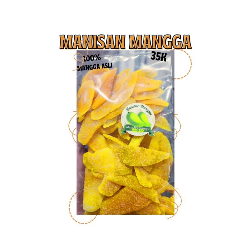 

Manisan Mangga khas indramayu ukuran 250g