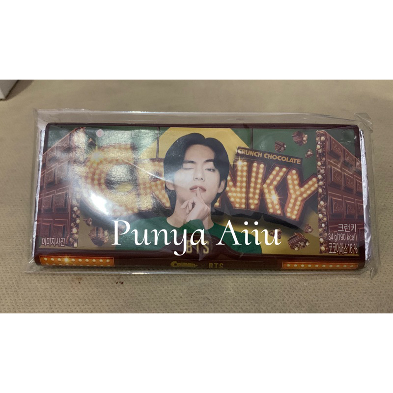 Official Coklat Lotte Taehyung BTS