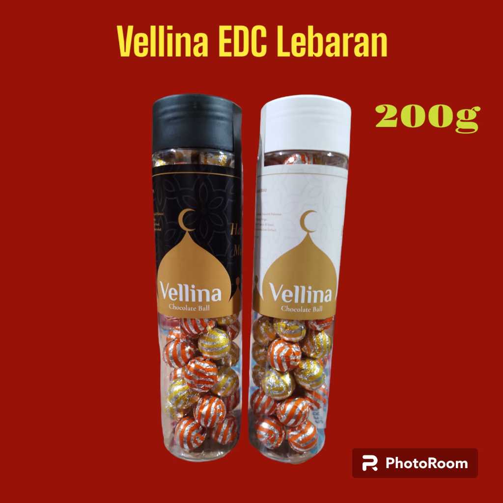 

Vellina EDC Lebaran Chocolate Ball | Isi 1 @ 200 g