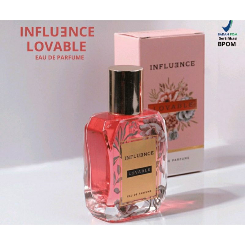 Parfum Wanita Influence Lovable Original Wangi Soft Tahan lama