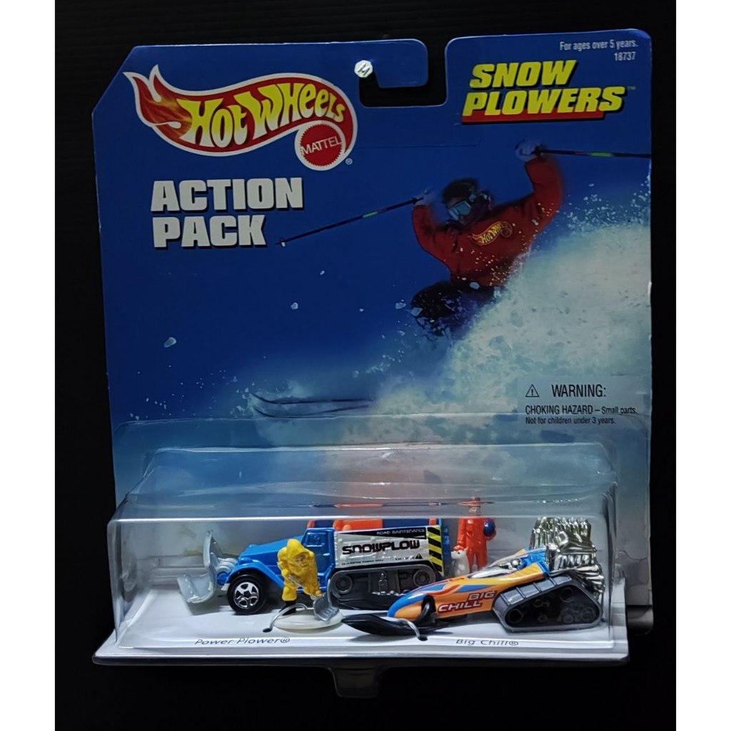 Hot Wheels Action Pack Snow Plowers