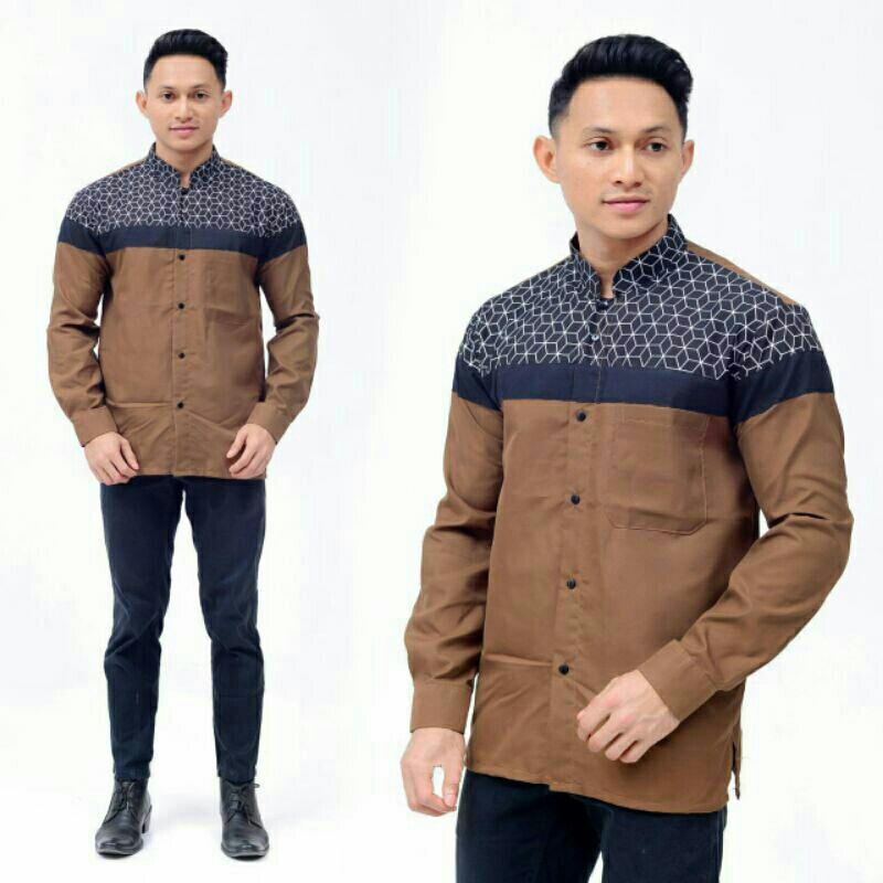 baju koko lengan panjang baju koko batik baju koko arrahman baju atasan pria