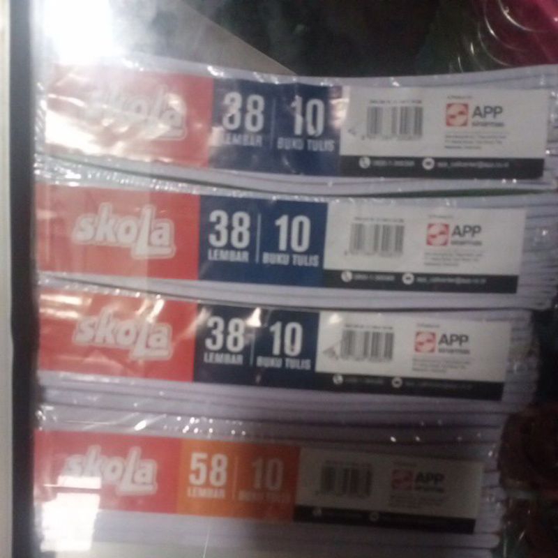 

huku skola isi 38lembar 10 pcs