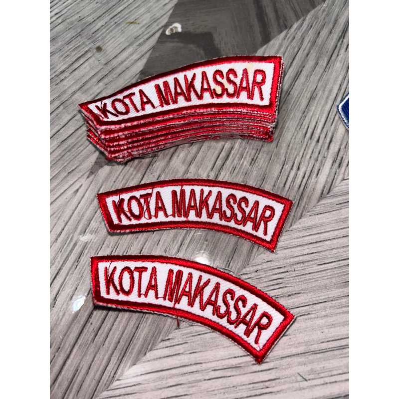 Logo bordir / Lambang lokasi kota makassar