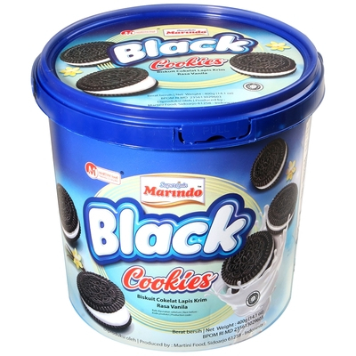 

Marindo Black Cookies 350gr (kue lebaran)