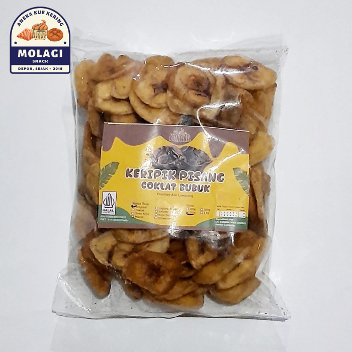 

Keripik Pisang KEPOK ORIGINAL Asli Lampung 250 Gram - Molagi Snack