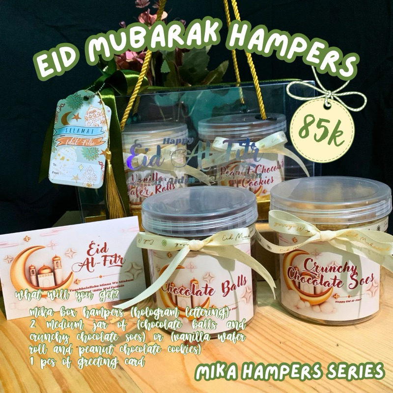

Eid Mubarak Hampers - Mika Version (Ready Stock)
