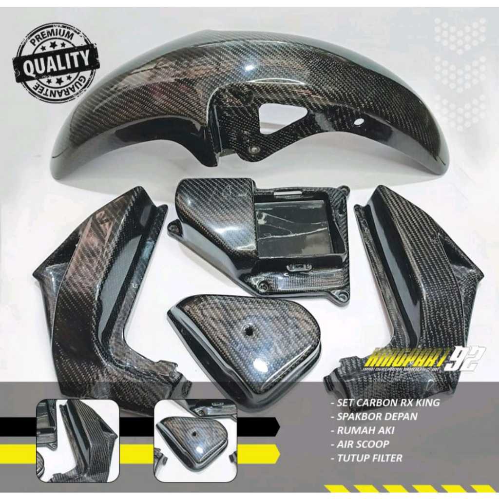 Set Body Rx King Rxking Carbon Kevlar Twill Berkualitas