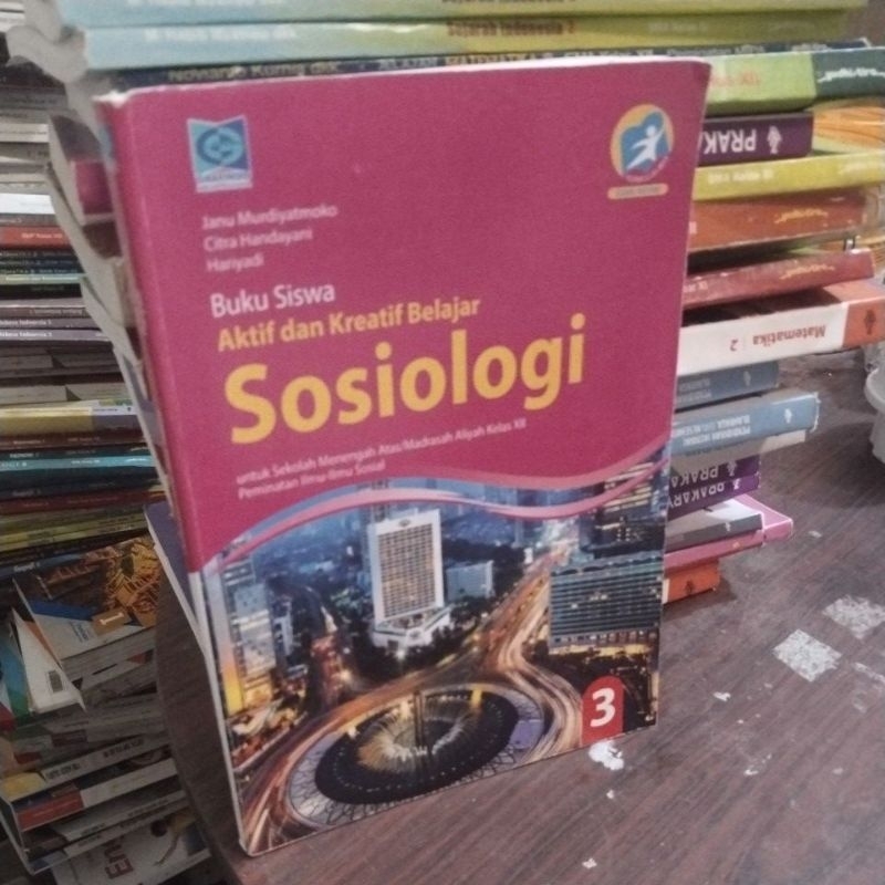 buku sosiologi SMA kelas 3-12 penerbit grafindo