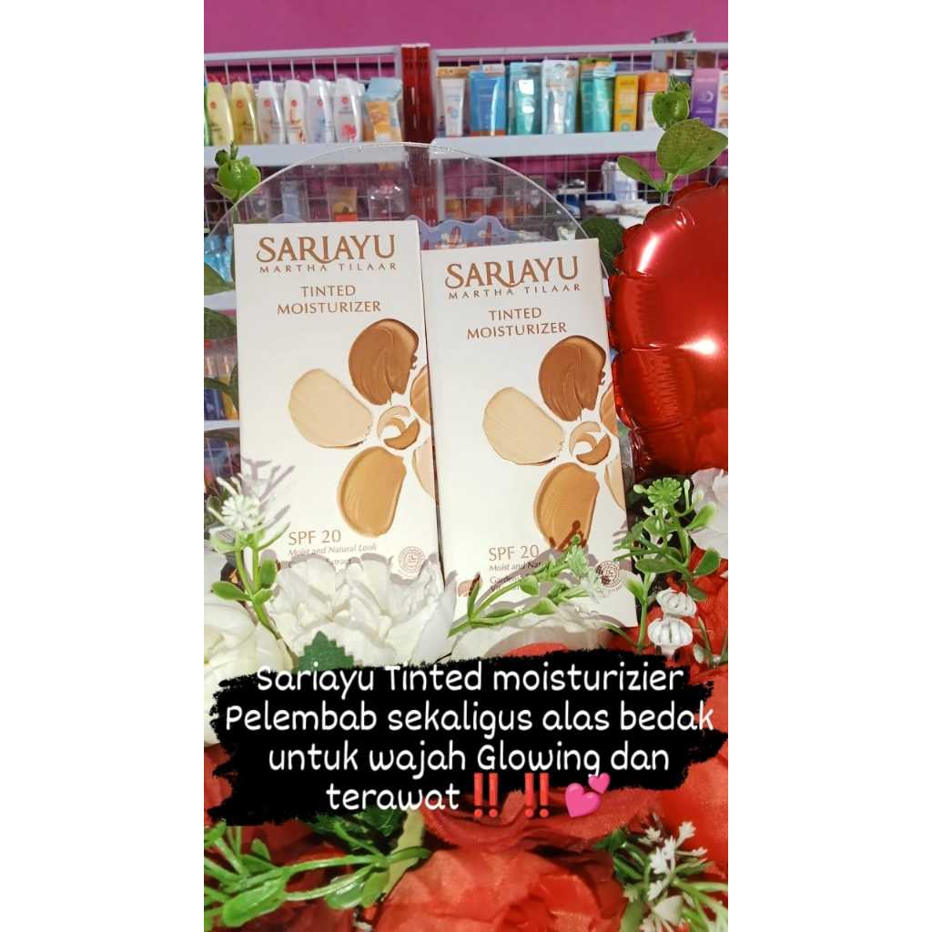 Sariayu tinted moisturizer