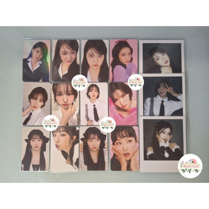 SHARING SEASON GREETING 2024 AESPA RED VELVET PINK CHRISTMAS