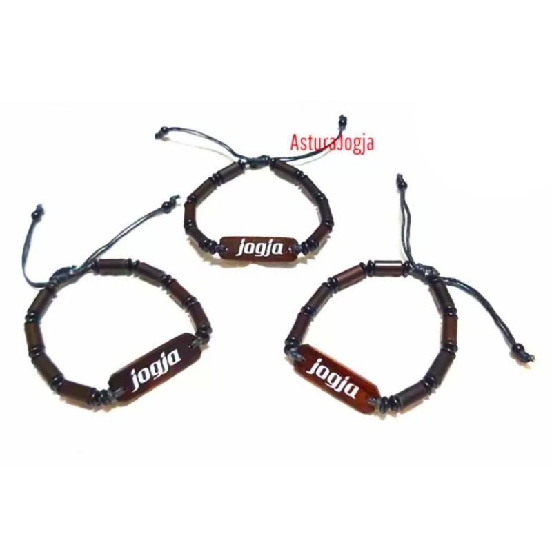 Gelang Etnik Bambu Plat Pria Wanita Khas Jogja Aksesoris Souvenir Oleh Oleh Malioboro Yogyakarta
