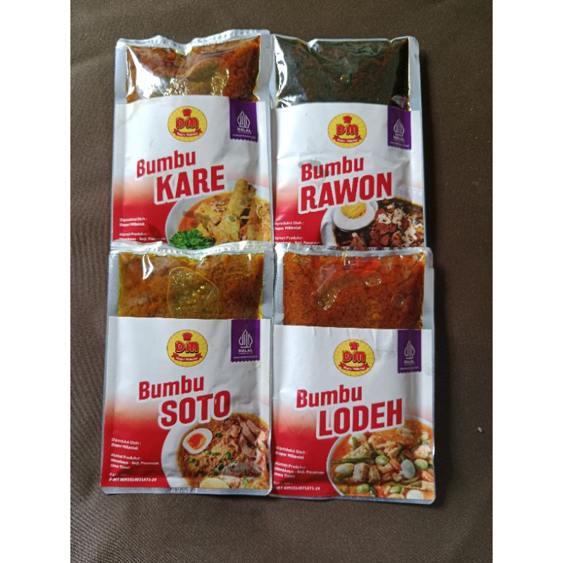 

bumbu kare, bumbu rawon, bumbu soto, bumbu lodeh