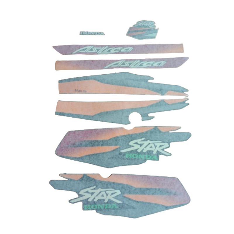 Striping Sticker Honda Astrea Star Detail Original