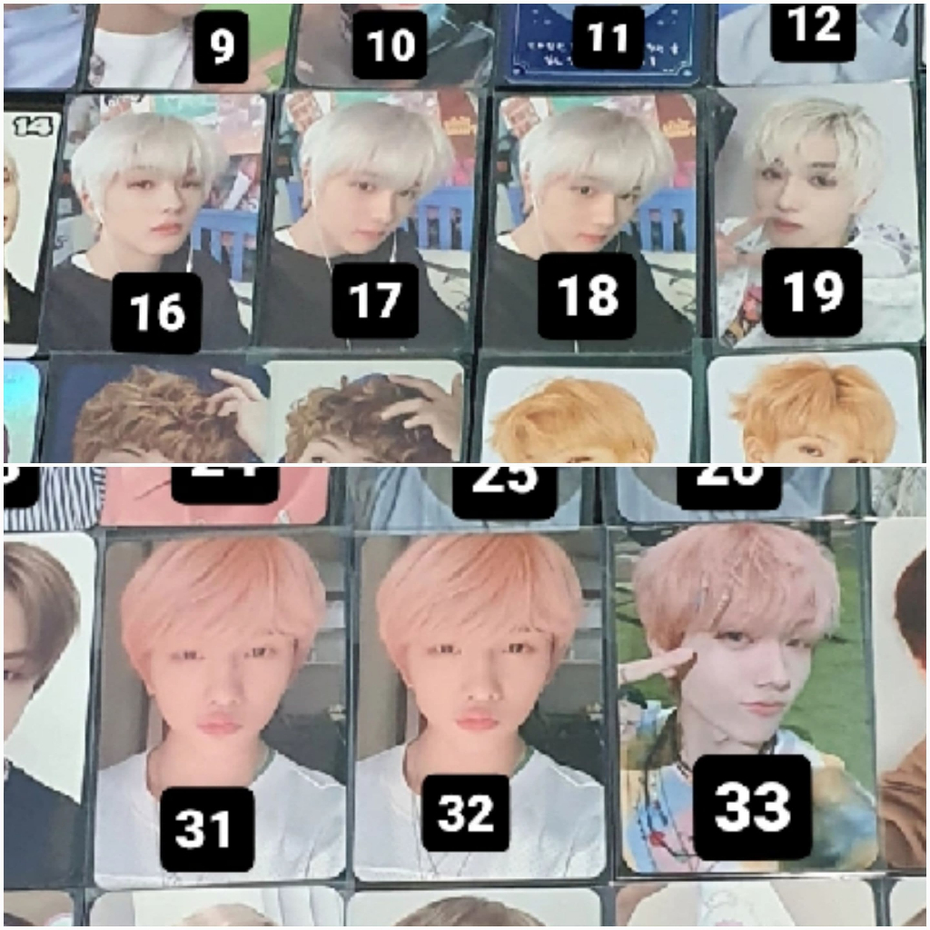 (pt.2) pc photocard jisung nct dream md beatbox pob headphone mini balloon noot noot necklace annive