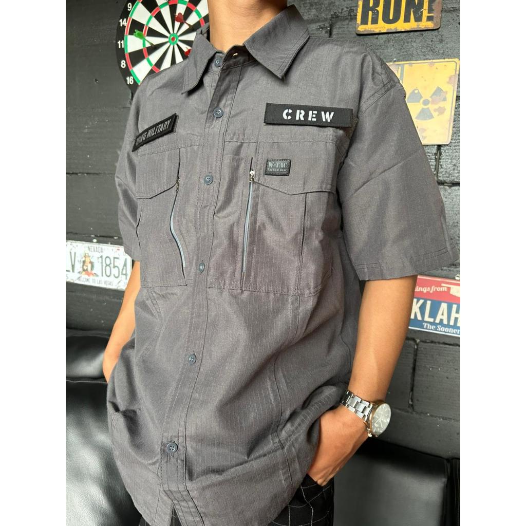 KEMEJA TACTICAL WTAC LENGAN PENDEK