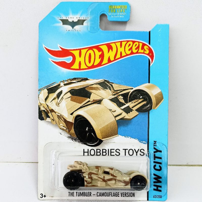 Hot Wheels /Hotwheels Reguler Batmobile The Tumbler Camouflage Version