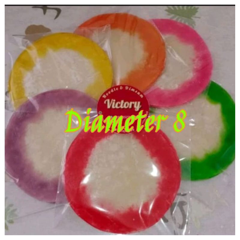 

Kulit dimsum kulit siomay ombre