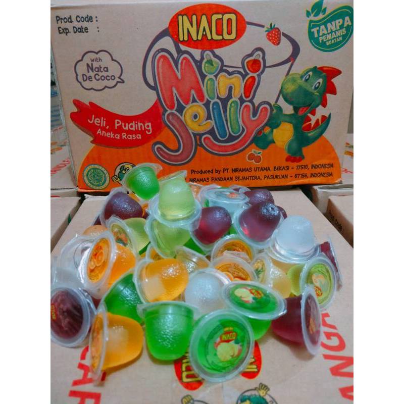 

Jelly Inaco kemasan 1kg Mix fruitfruty Best Seller
